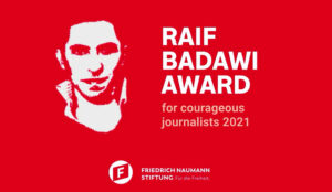 Verleihung des Badawi-Preises 2021