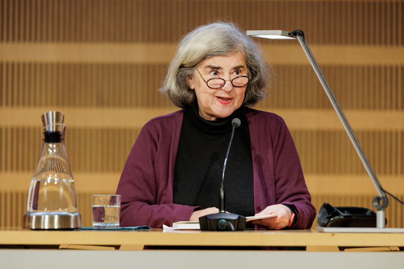 Vorstellung von Barbara Honigmann: Renate Ahrens, Schriftstellerin (Foto: Stefanie Kösling)