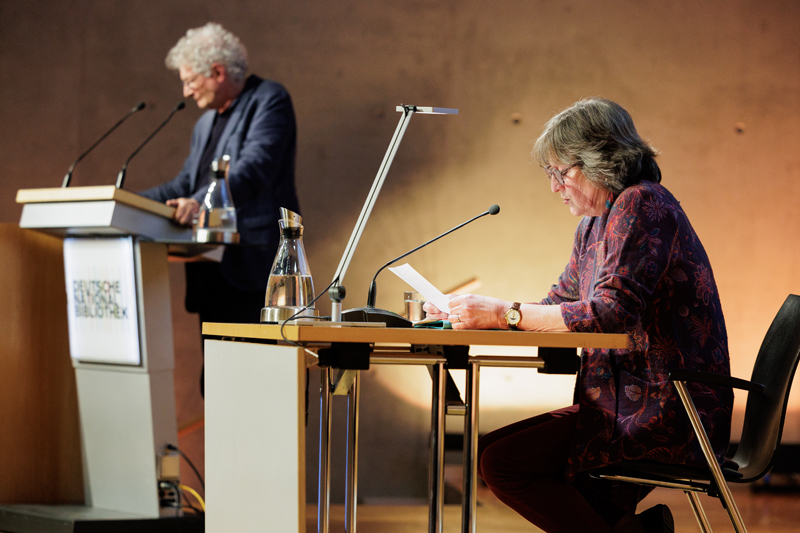 Vortrag: Martin Dreyfus und Gabrielle Alioth (Foto: Stefanie Kösling)