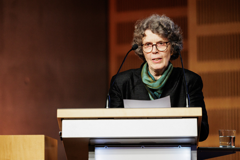Vorstellung von Barbara Honigmann: Renate Ahrens, Schriftstellerin (Foto: Stefanie Kösling)