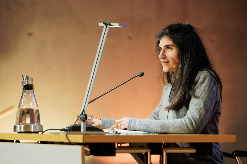Lesung von Shida Bazyar, Schriftstellerin (Foto: Stefanie Kösling)